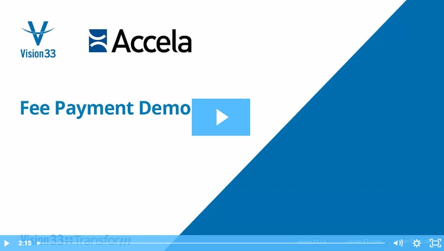 Accela Fee Payment Demo